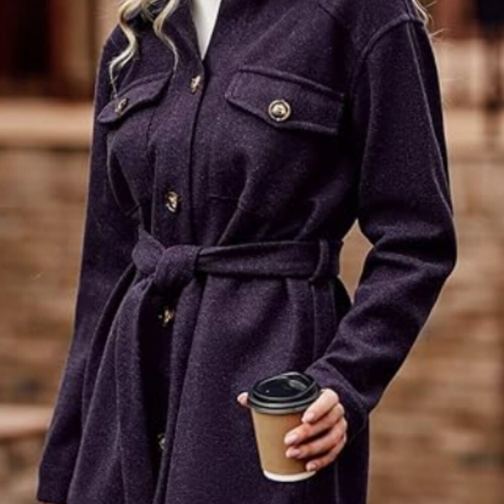 NWT Purple Women's Coat